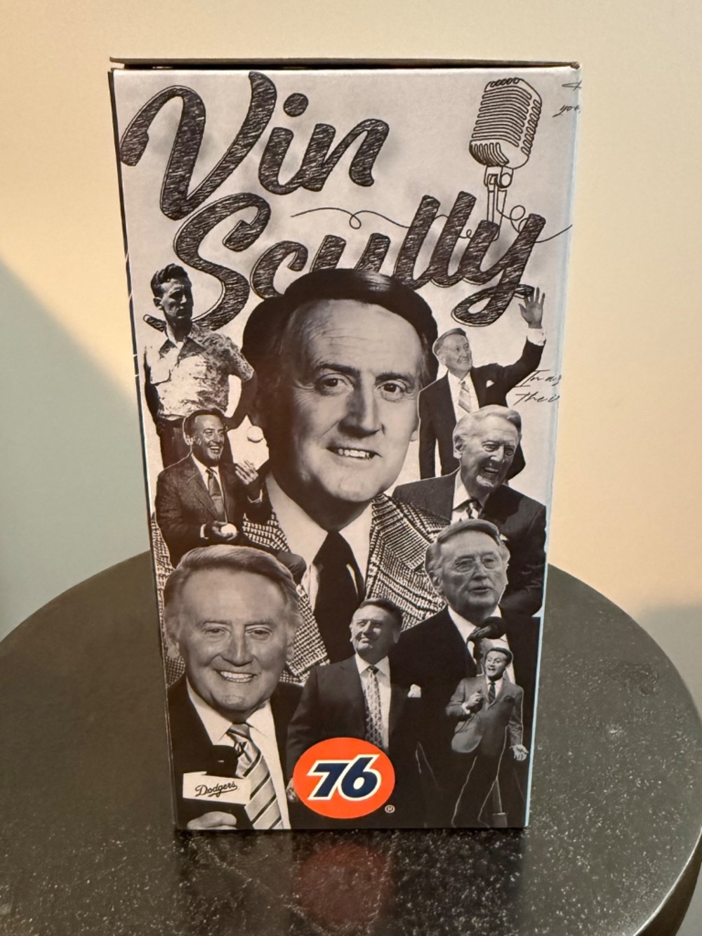 Vin Scully Dodgers Bobblehead Broadcaster Tribute SGA With Original Box - Picture 7 of 8